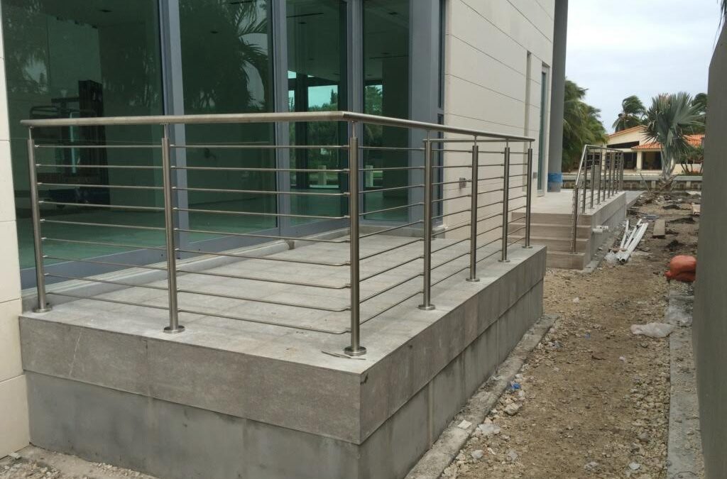 Barandilla de barra de acero inoxidable – Metal Arkt