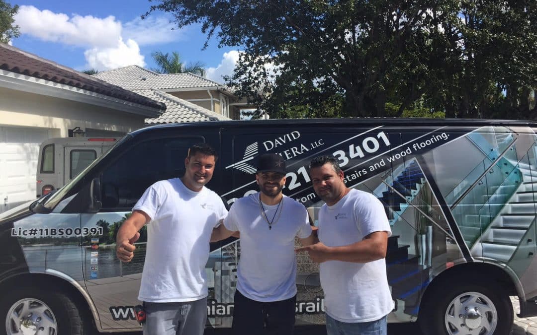 Barandilla de vidrio y madera – Nacho’s House