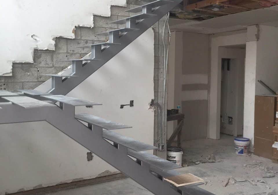 Escaleras flotantes PD Studio, Nieves Residence