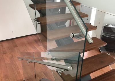 Modern Stair, Custom Design , Glass Corp Inc