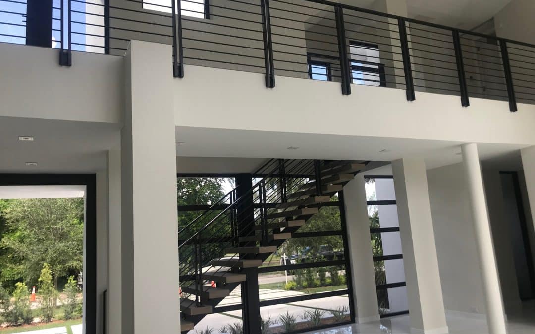 Escaleras modernas y de viga central, Oxford Company