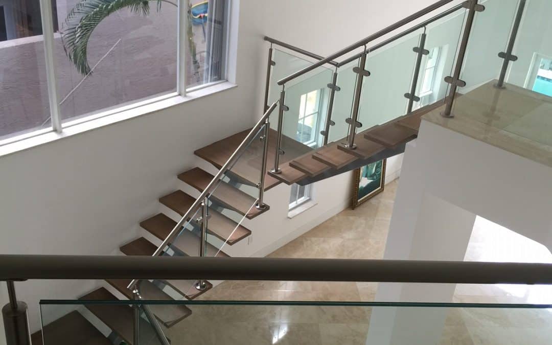 Escaleras flotantes Jacobo Cooter Residence