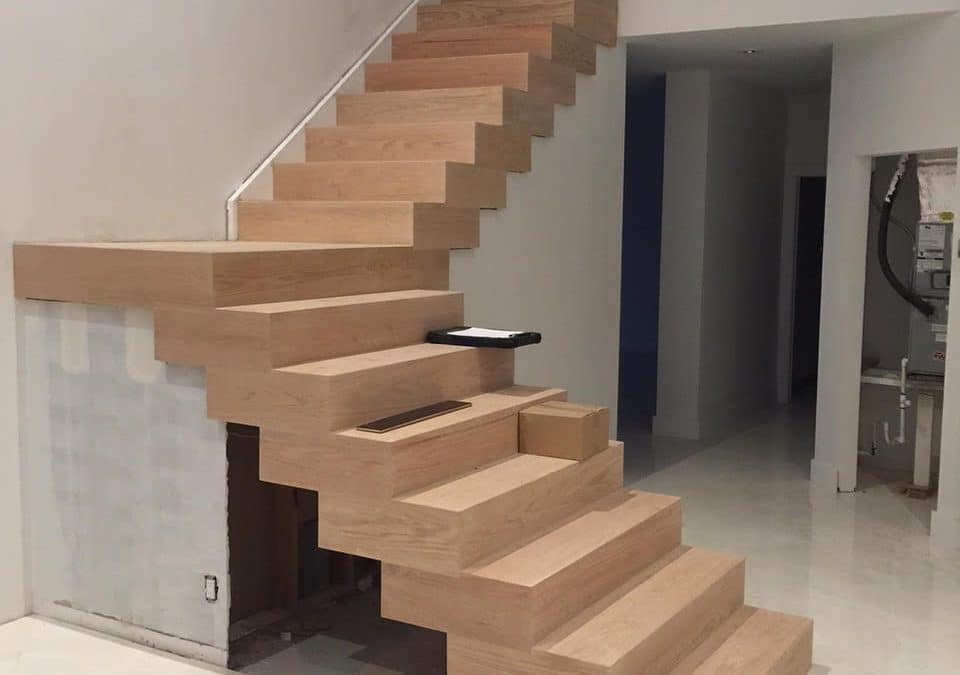 Escaleras en madera Alex Residence