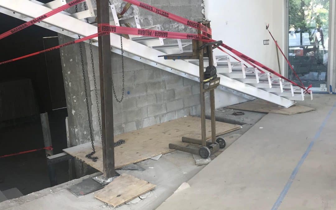 Escaleras flotantes Gestido Construction