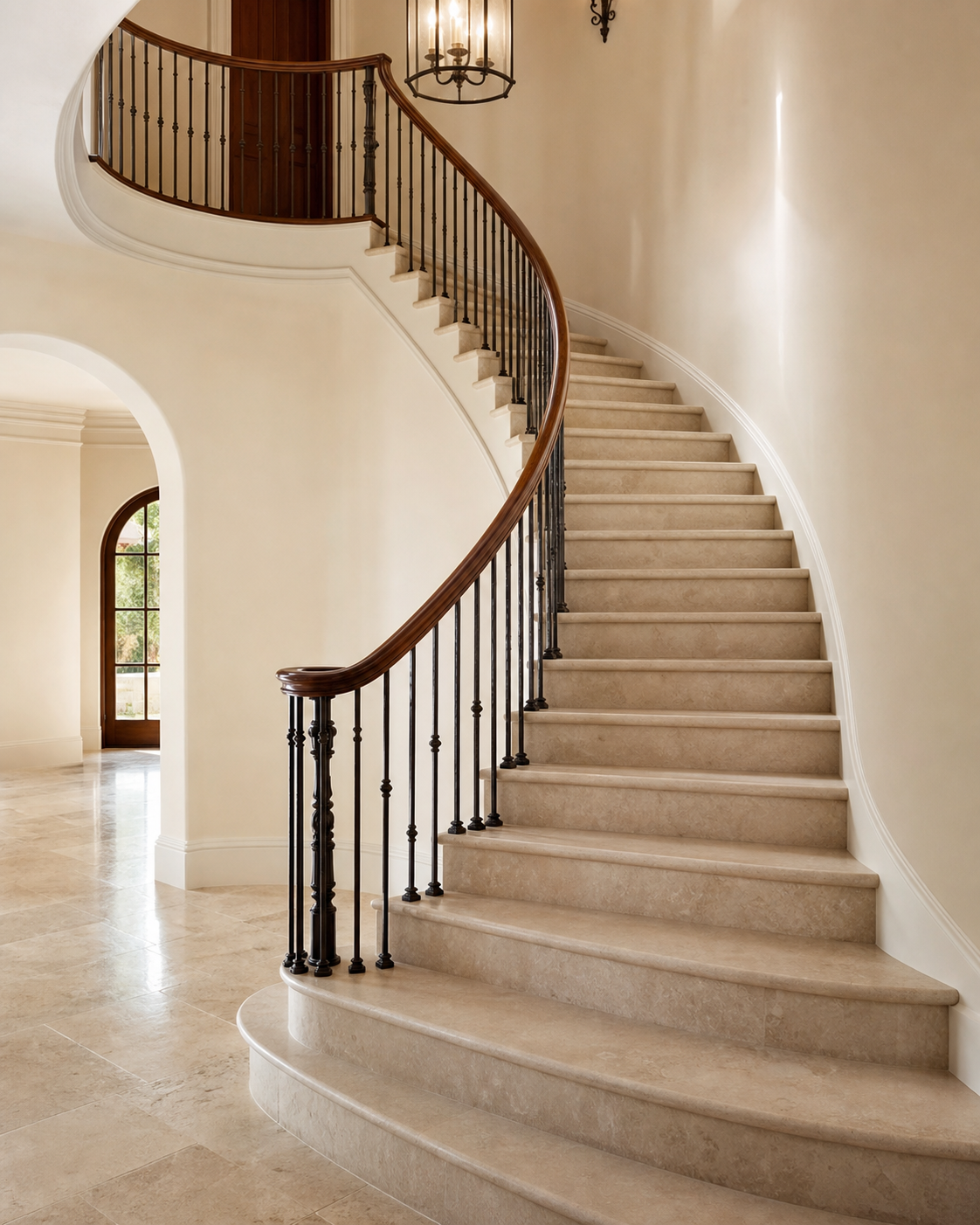 Custom interior stair project in Miami