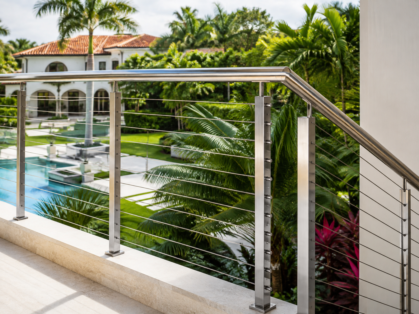 ChatGPT Image Aug 4, 2026, 02_38_09 PM Aluminum railing on exterior stairs in Miami