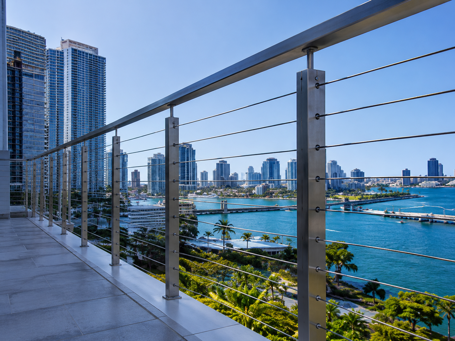 ChatGPT Image Aug 6, 2026, 02_01_16 PM (2) Stainless cable railing on Miami balcony
