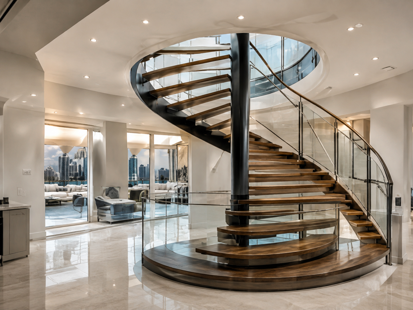 ChatGPT Image Aug 6, 2026, 02_01_17 PM (4) Curved custom railing on grand staircase in Miami